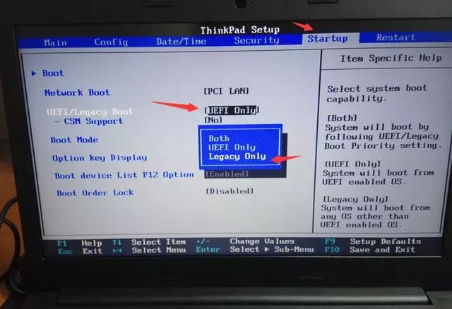 ThinkPad笔记本安装系统BIOS设置-thinkpad安装win10bios设置