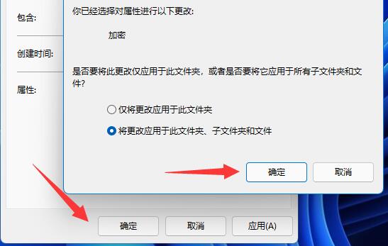 Win11文件夹加密选项不能勾选怎么办-win11文件夹加密选项不能勾选怎么办呢