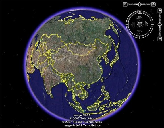 谷歌发布新版Google Earth：整合Google+服务-google earth 新版