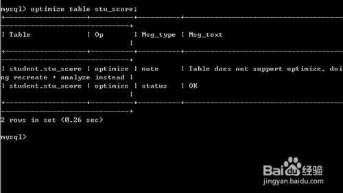 MySQL查看数据库表容量大小的方法示例-mysql查看数据库表容量大小的方法示例